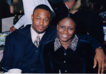 Marvin and Shenata on Honeymoon Cruise